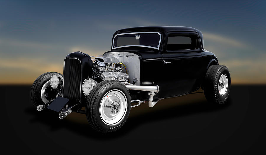 1932 Ford Coupe - The Deuce   -   32DEUCE11 Photograph by Frank J Benz