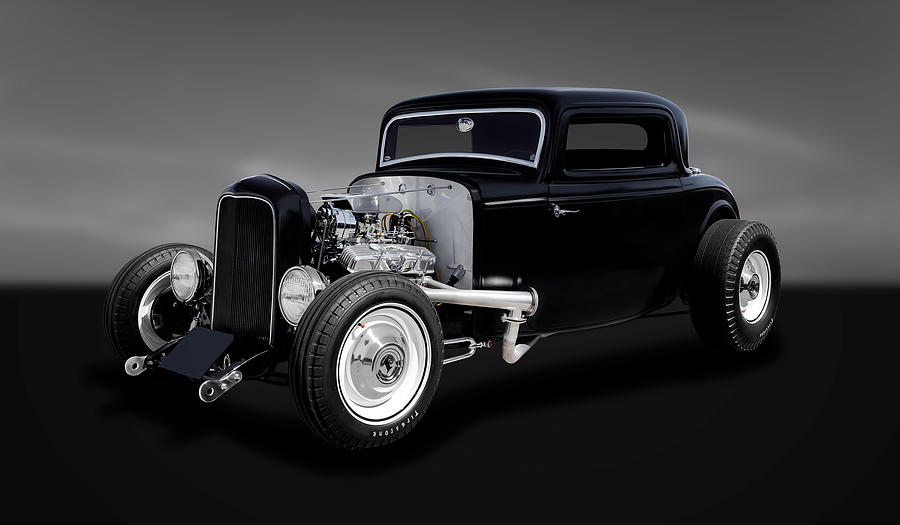1932 Ford Coupe - The Deuce   -   32DEUCE22 Photograph by Frank J Benz