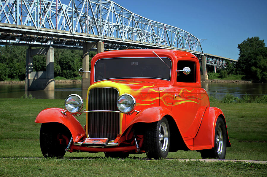 The Beach Boys Photograph - 1932 Ford Hot Rod Coupe by Tim McCullough