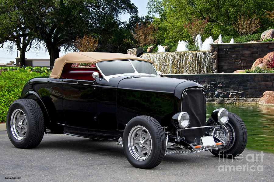 1932 Ford 'Rag Top' Roadster II Photograph by Dave Koontz