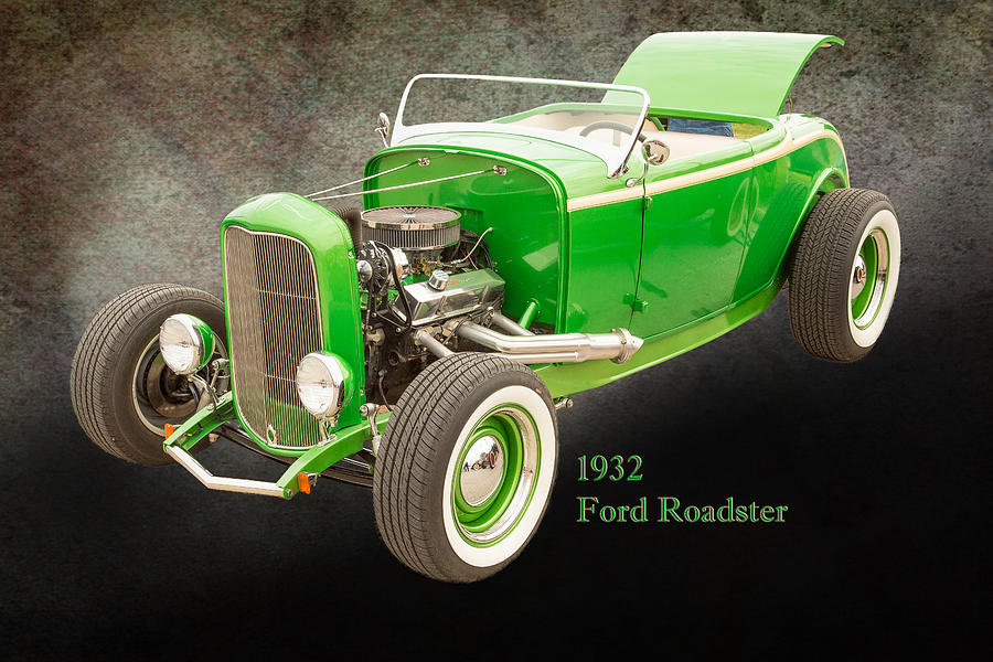 1932 Ford Roadster Color Photographs and Fine Art Prints 004.02 Photograph by M K Miller