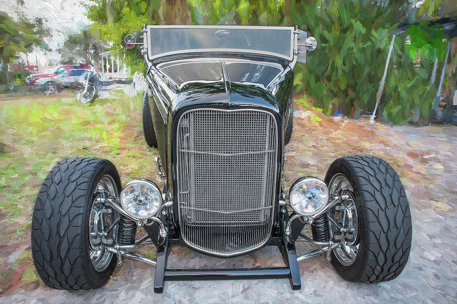 1932 Ford Roadster Convertible 001 Photograph by Rich Franco