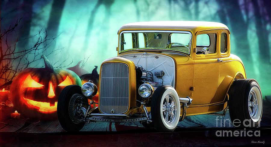 1932 Ford Trick or Treat Coupe Photograph by Dave Koontz