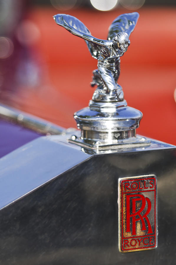 1932 Rolls-Royce Hood Ornament 2 Photograph by Jill Reger