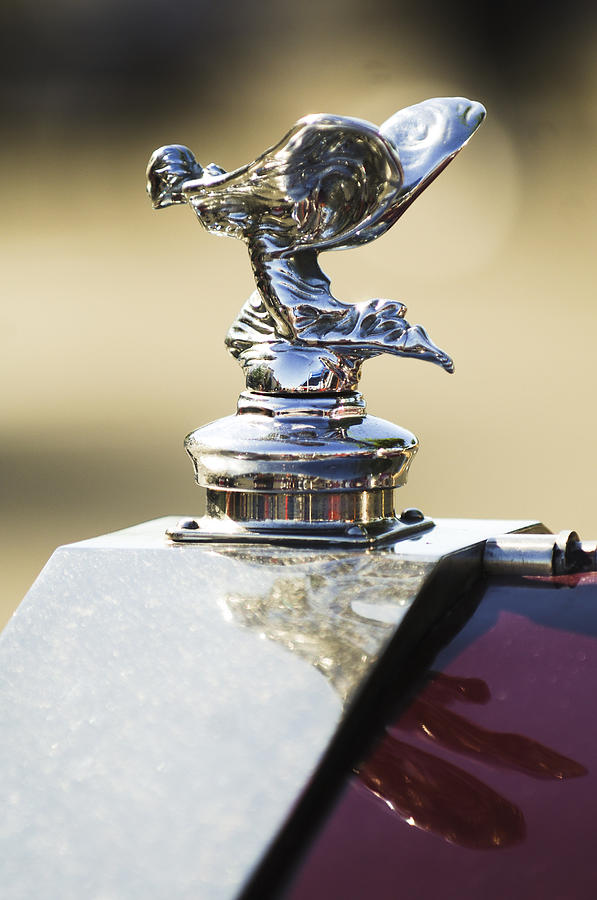 1932 Rolls-Royce Hood Ornament Photograph by Jill Reger