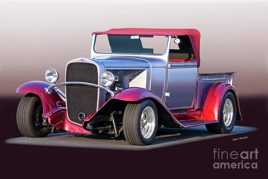 1933 Chevrolet Roadster Pickup I Photograph by Dave Koontz - Pixels