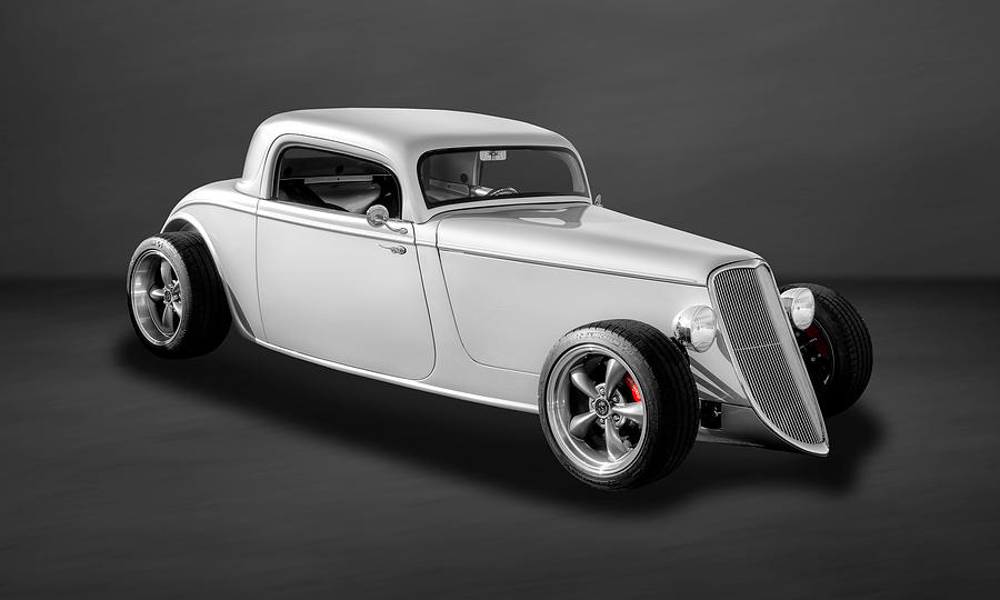 1933 Ford 3-Window Coupe  -  33FD3WIN850 Photograph by Frank J Benz