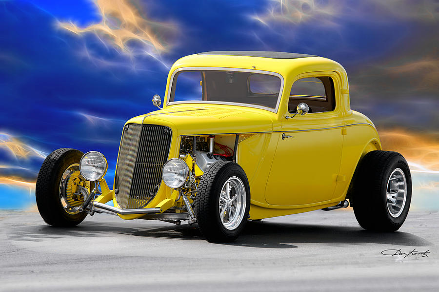 1933 Ford 3 Window Coupe Photograph