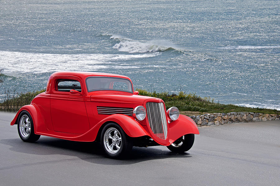 1933 Ford 'Full Fender' Coupe Photograph by Dave Koontz - Fine Art America