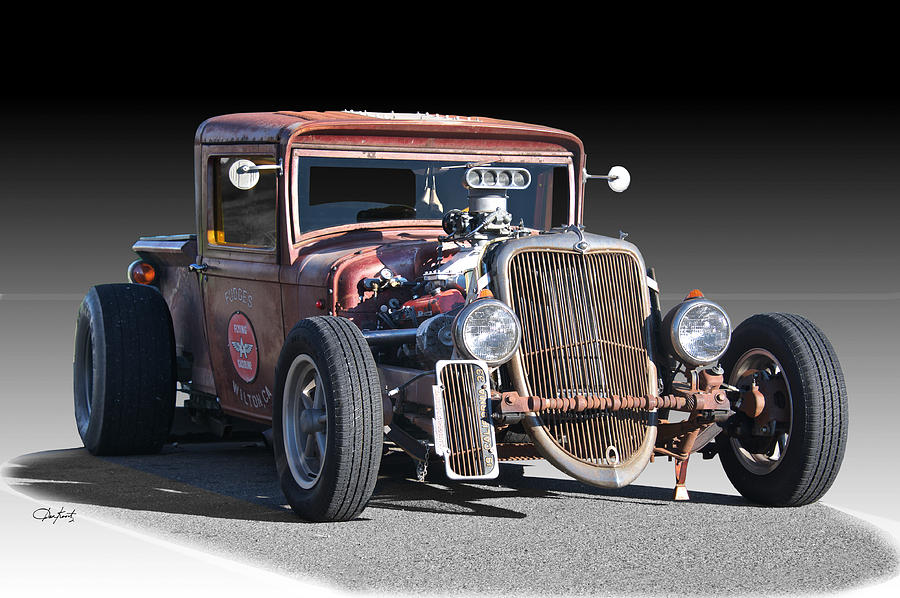 1933 Ford PU Rat Rod II Photograph by Dave Koontz - Pixels