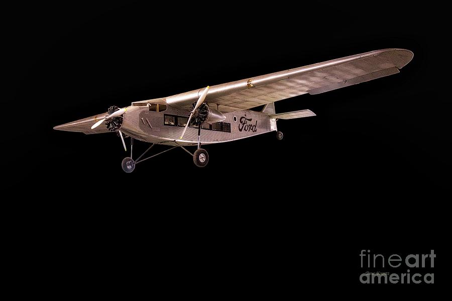 Transportation Photograph - 1933 Ford Tri-Motor Aircraft II by Dave Koontz