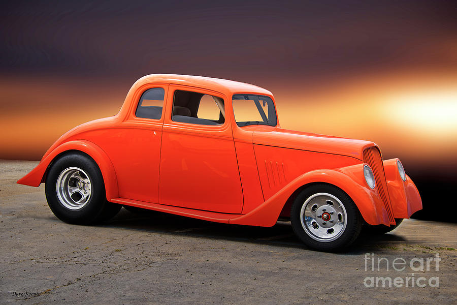 1933 Willys Coupe VII Photograph by Dave Koontz - Pixels