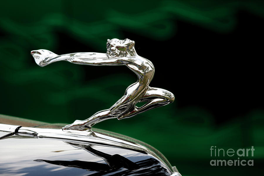 1934 Buick Hood Ornament Photograph by Dennis Hedberg