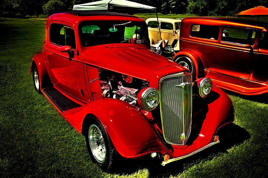 1934 Chevy - Classic Street Rod Photograph by David Patterson