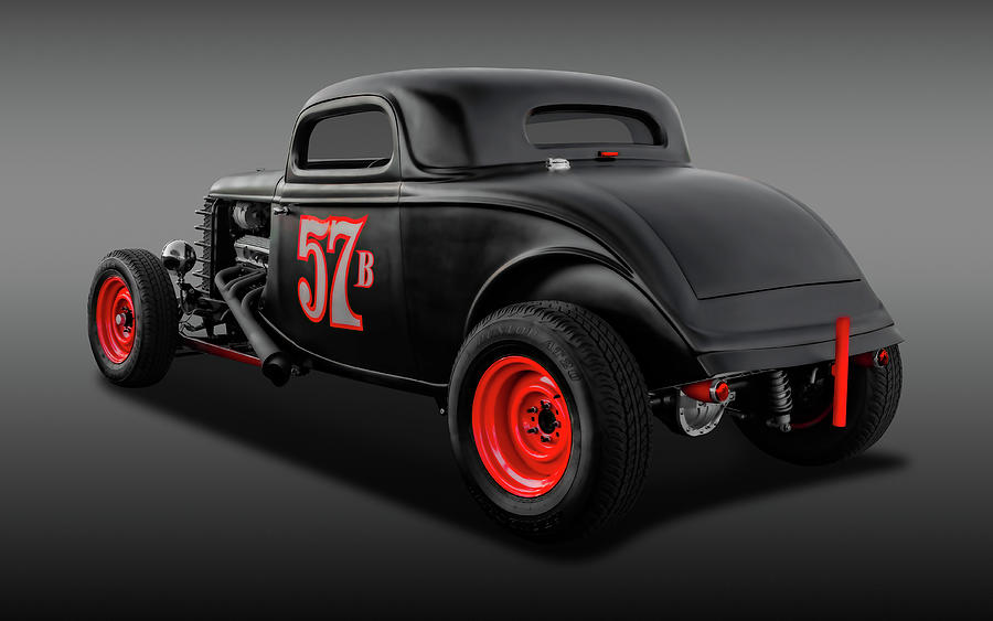 1934 Ford Short Track Car  -  1934FDCPEFA9833 Photograph by Frank J Benz