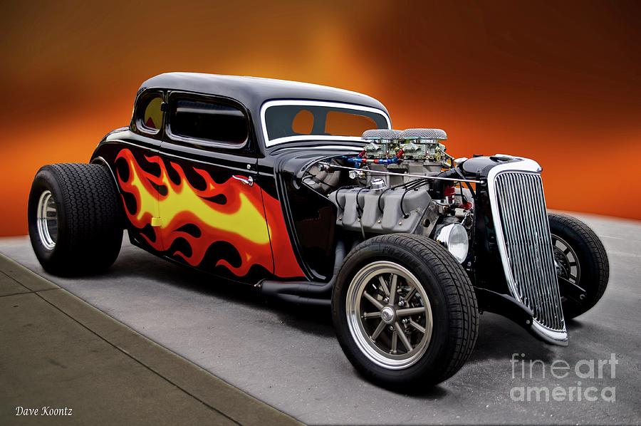 1934 Ford '429 Hemi' Coupe VI Photograph by Dave Koontz - Pixels