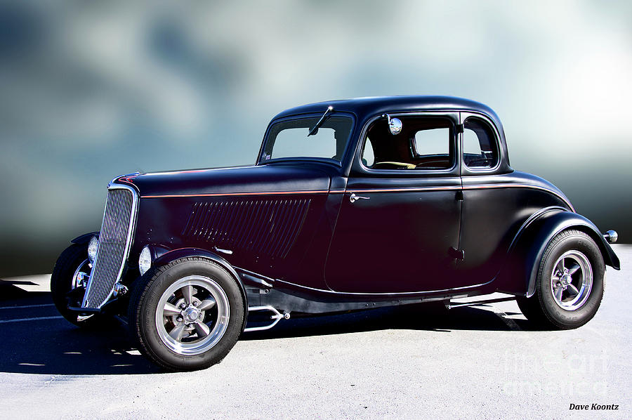 1934 Ford Five-window Coupe I Photograph By Dave Koontz - Fine Art America