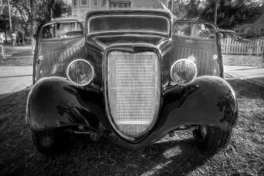 1934 Ford Hot Rod BW Photograph by Rich Franco