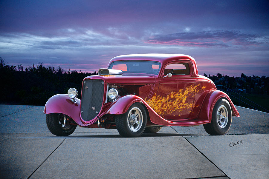 1934 Ford 'Some Like It Hot' Coupe Photograph by Dave Koontz - Fine Art ...