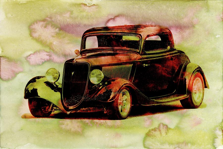 1934 Ford Stain Photograph by Steve McKinzie