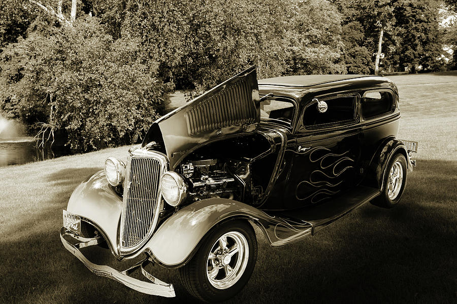 1934 Ford Street Rod Classic Car 5545.60 Photograph by M K Miller