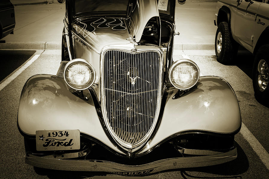 1934 Ford Street Rod Classic Car 5545.67 Photograph by M K Miller