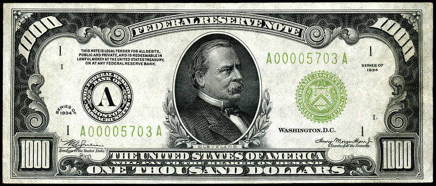 One Thousand Dollar Note Ubicaciondepersonas cdmx gob mx