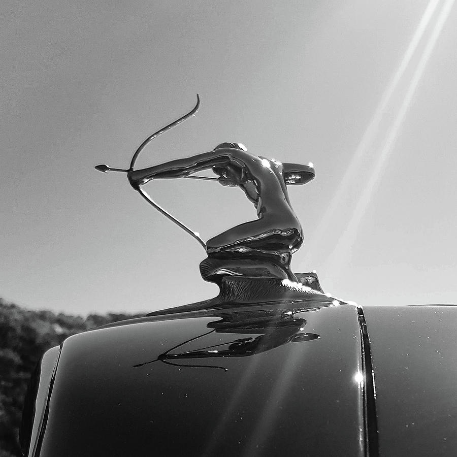 1934 Pierce Arrow BW reverse by E Karl Braun 1934 Pierce Arrow BW reverse by E Karl Braun
