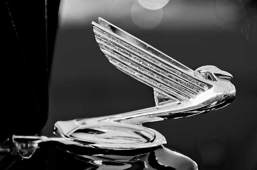 1935 Chevrolet Hood Ornament 4 Photograph by Jill Reger