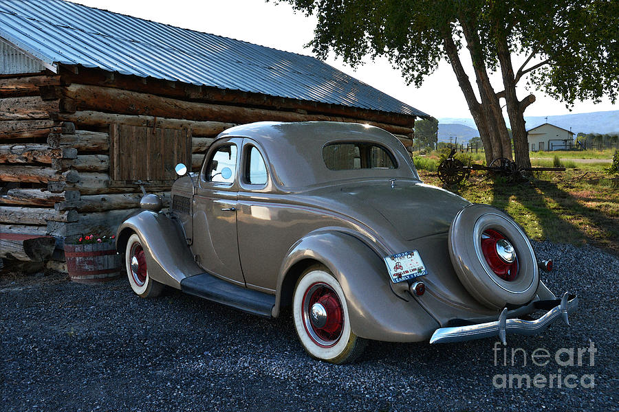 1935 Ford Coupe Photograph by Catherine Sherman
