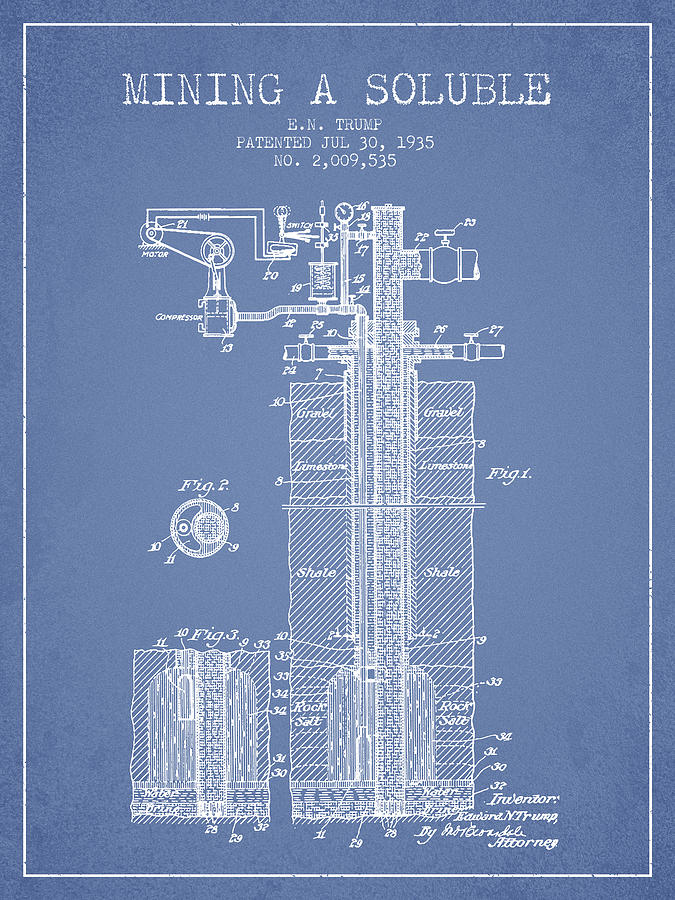 1935 Mining A Soluble Patent En39_lb Digital Art