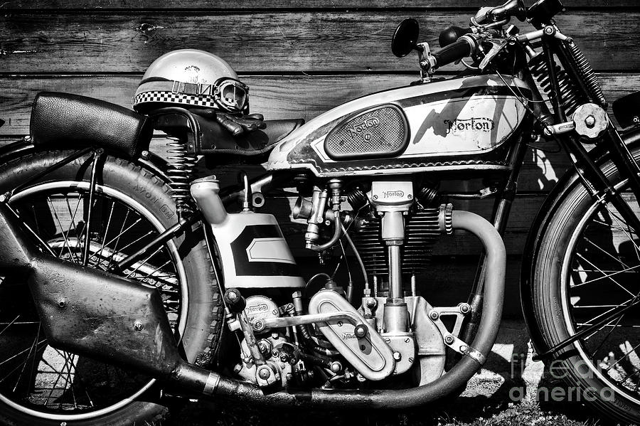 1935 Norton Model 30 Motorcycle Photograph by Tim Gainey