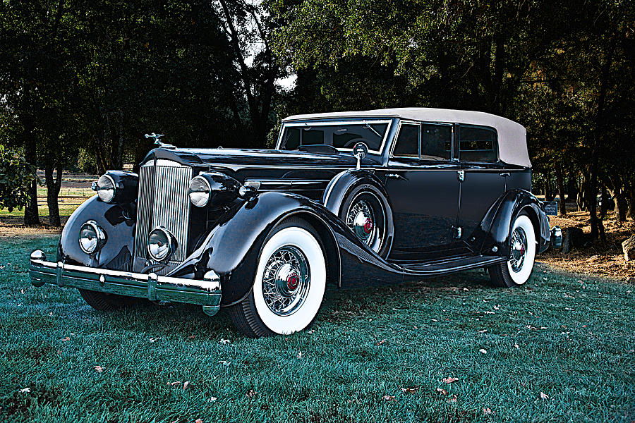 1935 Packard Convertible Sedan Photograph by Dave Koontz | Fine Art America