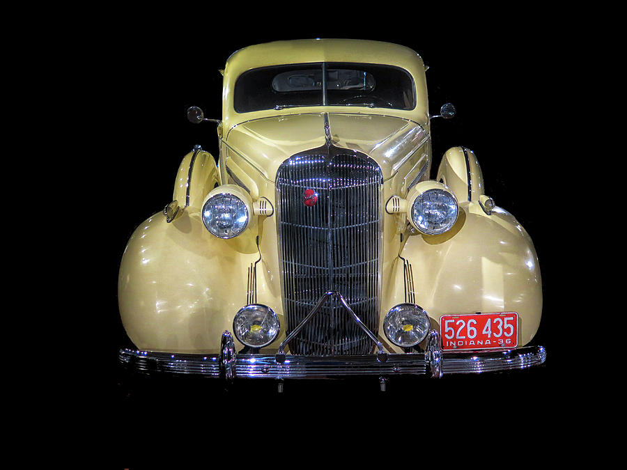 1936 Buick Business Coupe Photograph by Dave Mills