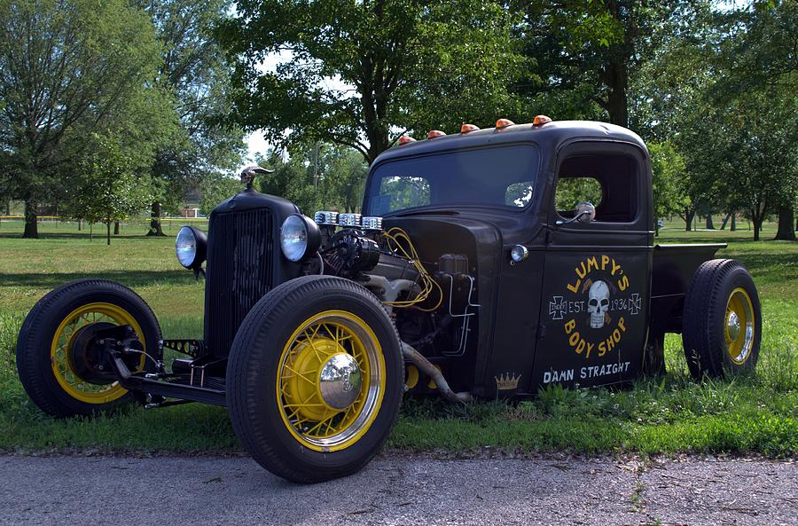 1936 Chevrolet Pickup Rat Rod Photograph by Tim McCullough