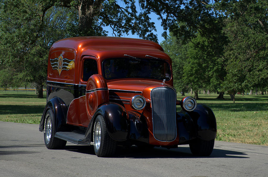 1936 Dodge Humpback Panel Truck Photograph by Tim McCullough