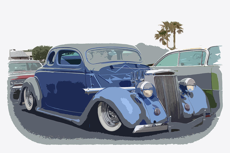 1936 Ford Coupe Photograph by Steve McKinzie