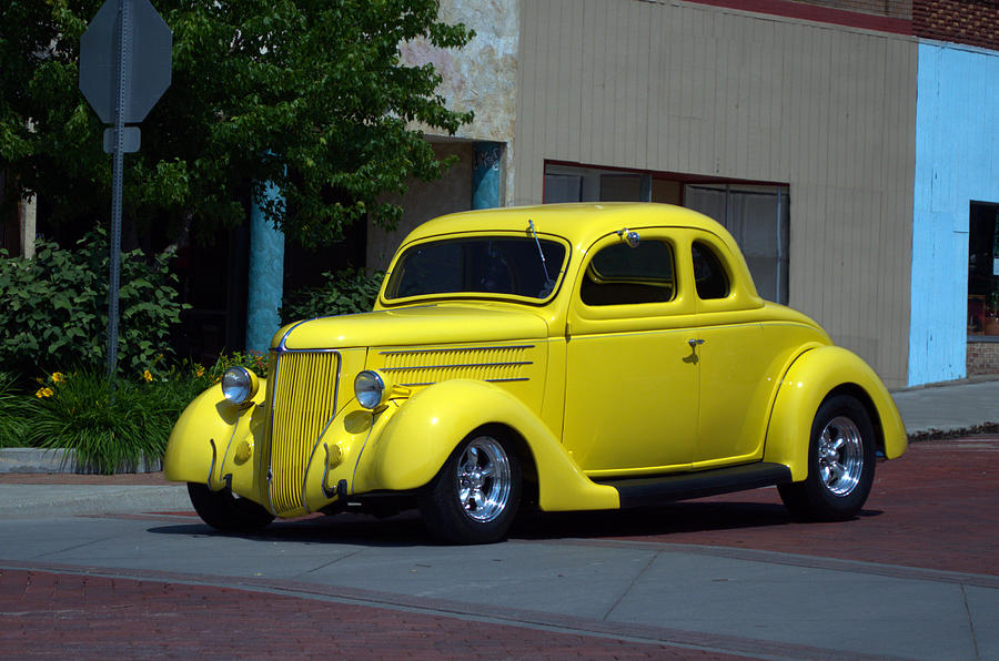 1936 Ford Coupe Photograph by Tim McCullough