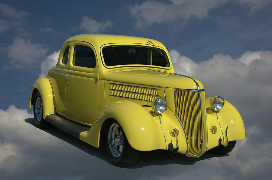 1936 Ford Hot Rod Coupe Photograph by Tim McCullough