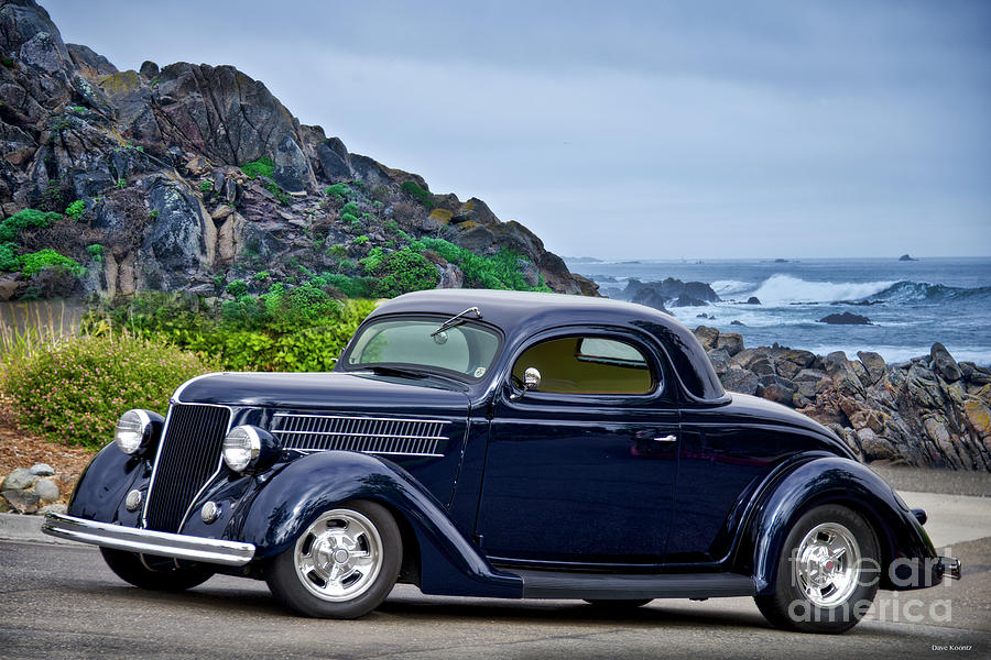 1936 Ford Three-Window Coupe IX Photograph by Dave Koontz | Fine Art ...