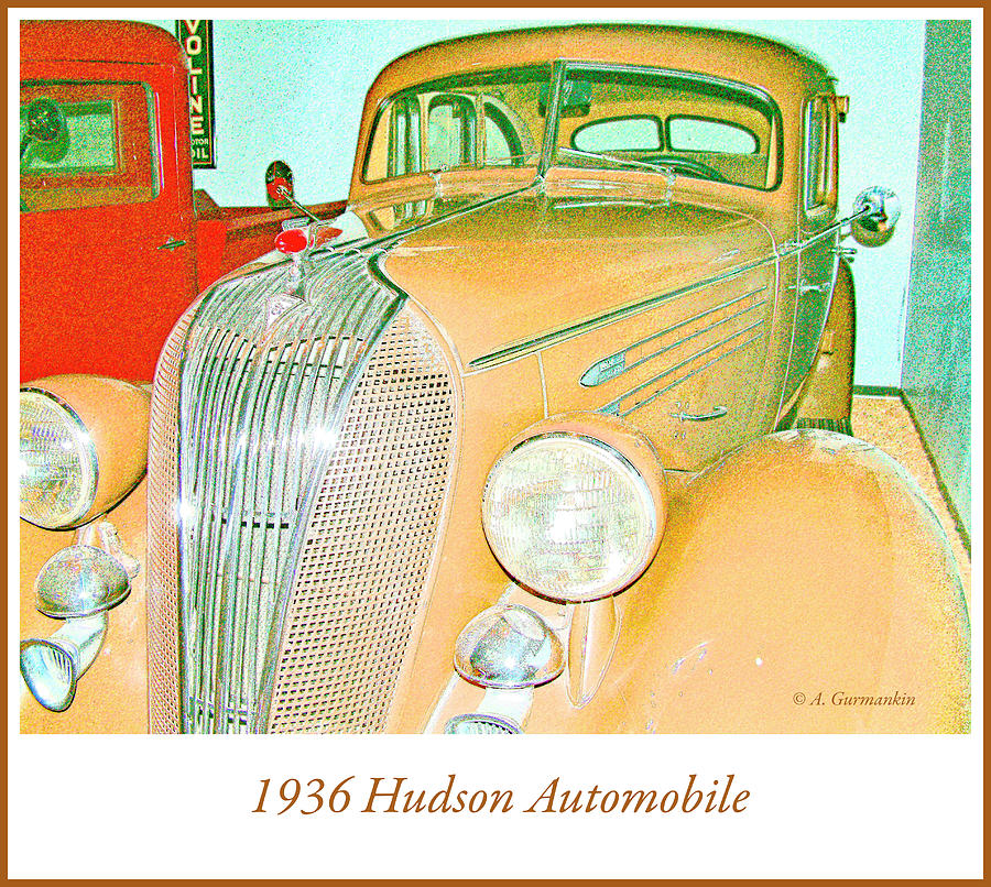 1936 Hudson Automobile Photograph by A Macarthur Gurmankin
