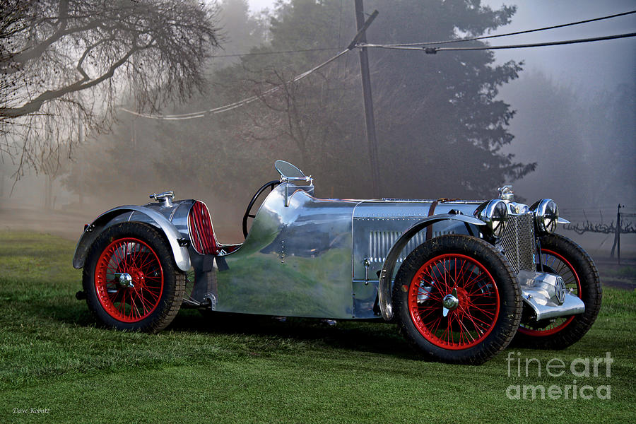 1936 Mg Pb Special Roadster Photograph By Dave Koontz Fine Art America