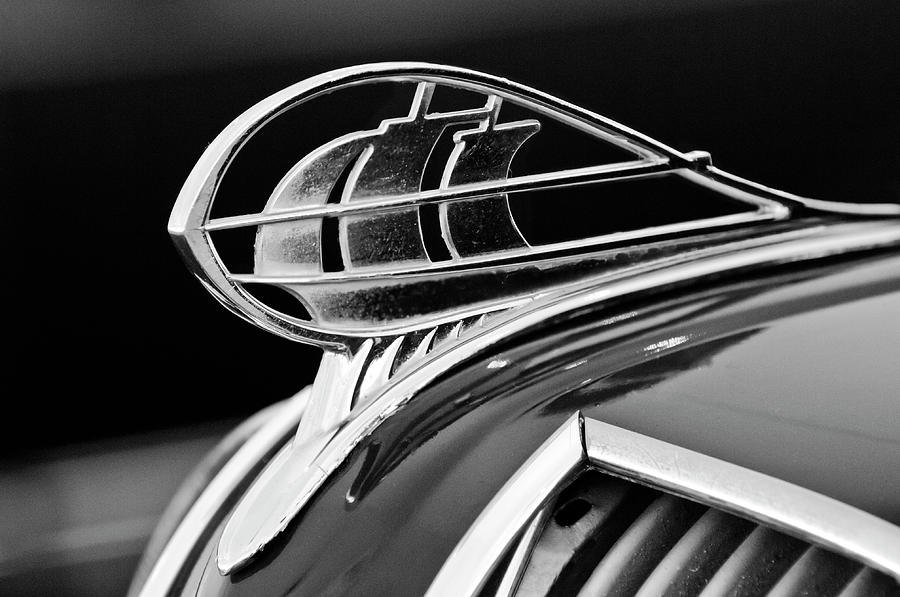 1936 Plymouth Sedan Hood Ornament 2 Photograph by Jill Reger