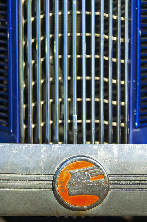 1936 Pontiac Emblem Photograph by Jill Reger