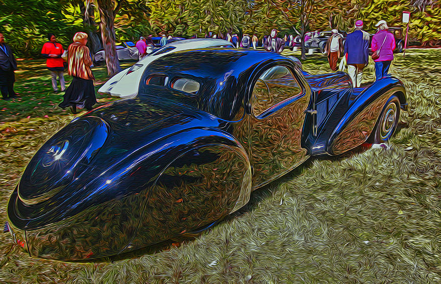 1937 Bugatti Type 57 S C Atalante Coupe Photograph by Allen Beatty