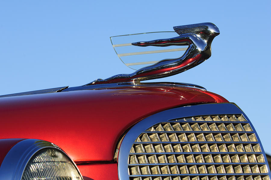 1937 Cadillac V8 Hood Ornament. 