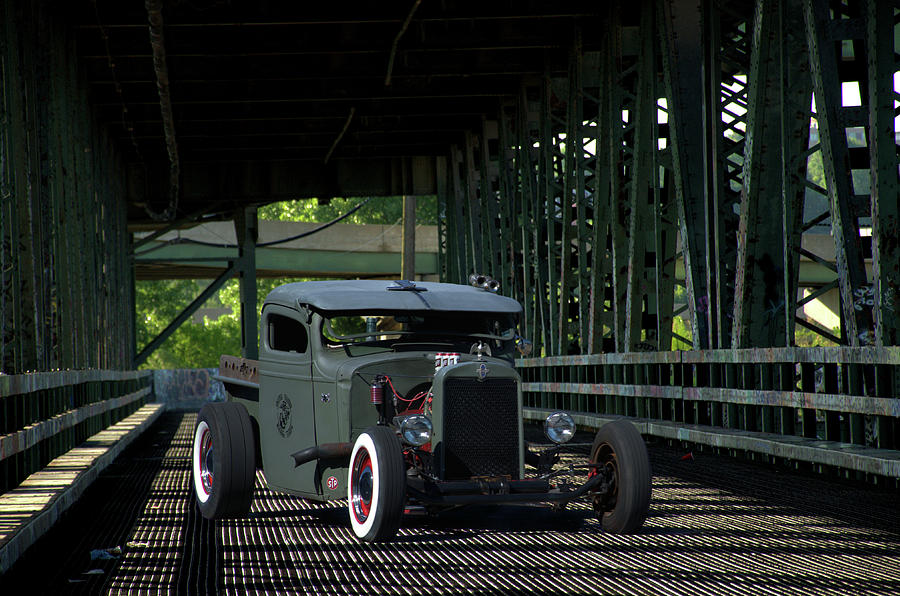1937 Chevrolet Pickup Rat Rod Photograph by Tim McCullough