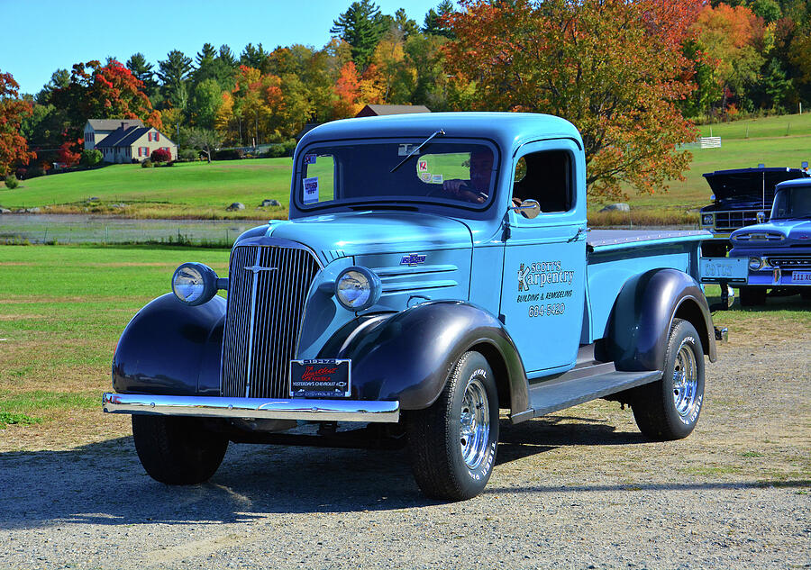 1937 Chevy Truck Photograph by Mike Martin