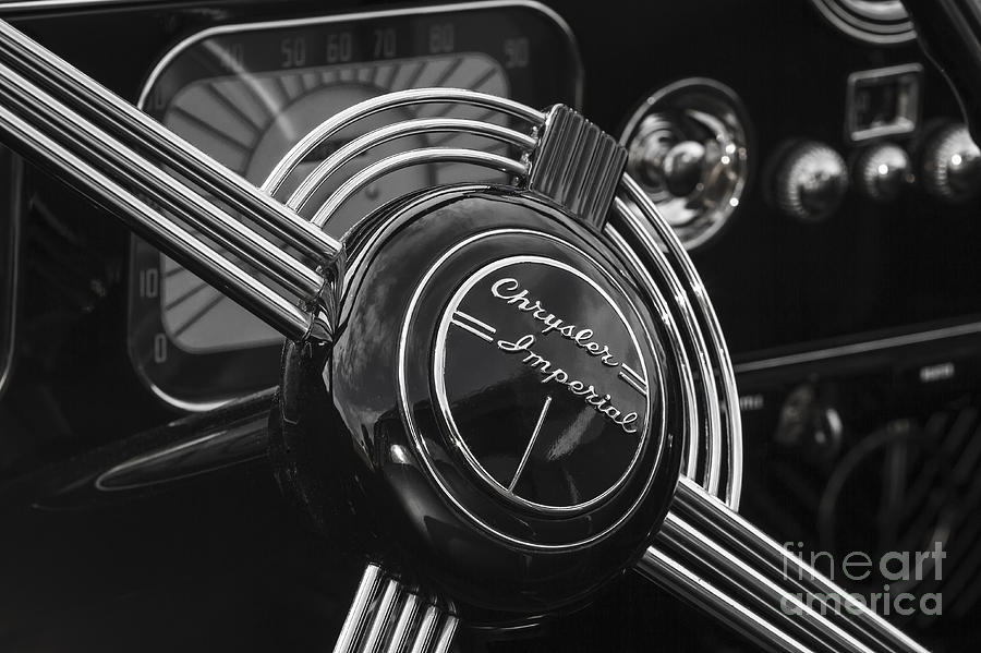 1937 Chrysler Imperial Photograph by Dennis Hedberg