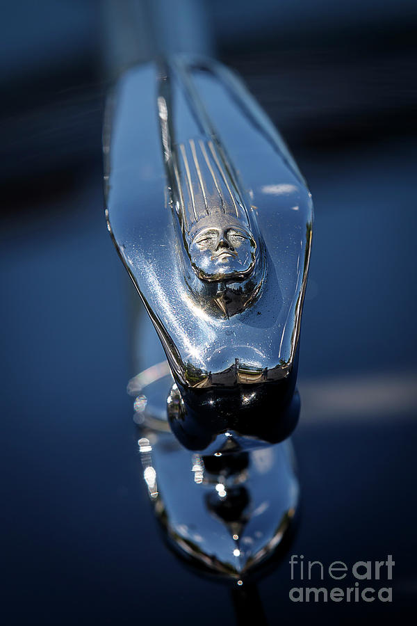 1937 Desoto Hood Ornament Photograph by Dennis Hedberg
